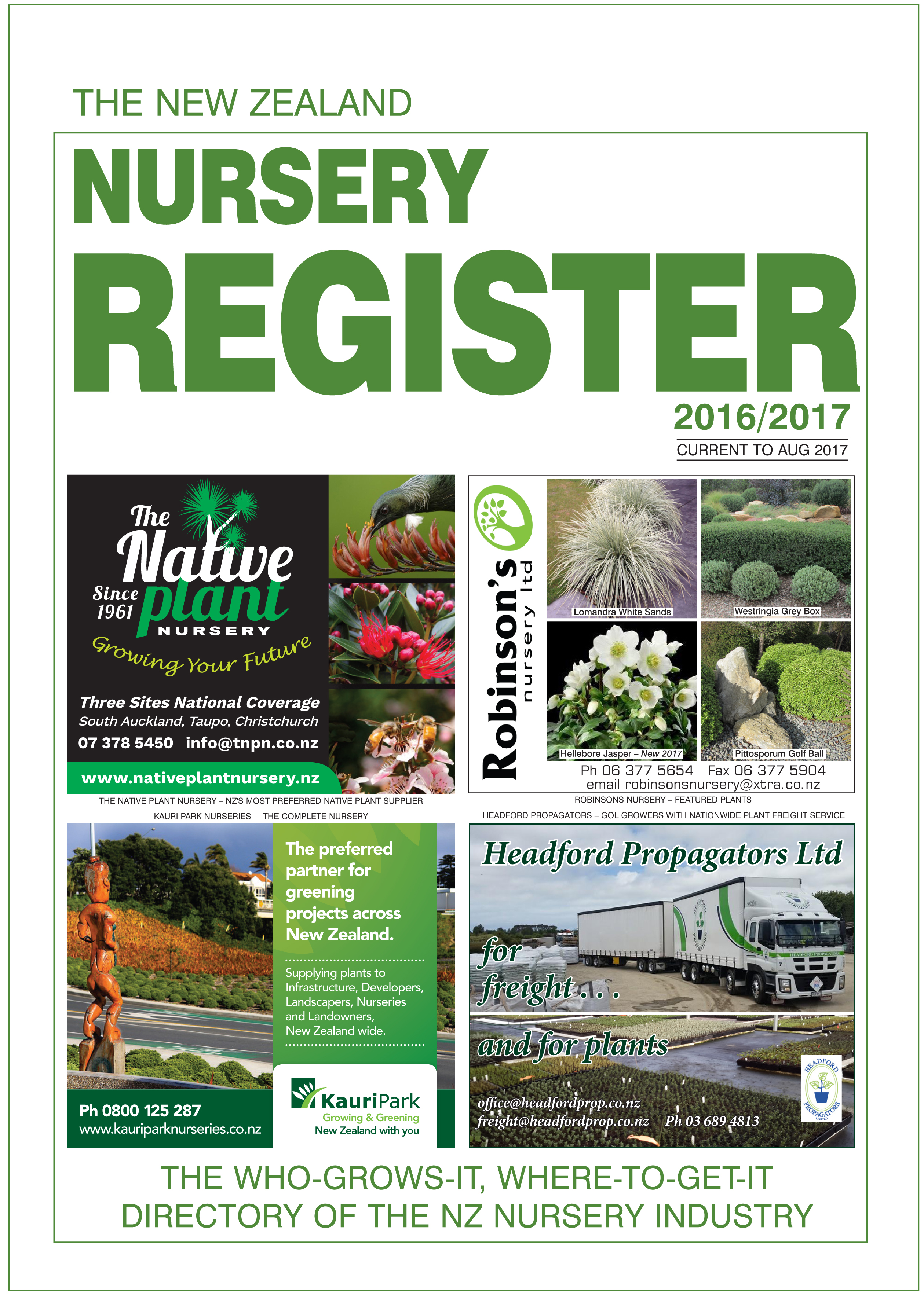 New Zealand Nursery Register