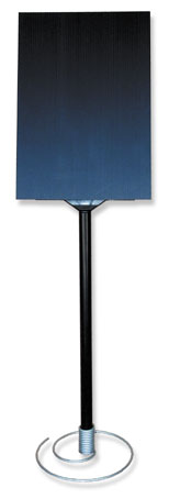 Sign Holders, Steel Coil Base A4. $23.95ea. Box of 20.